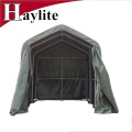 Curved steel pipe beam frame metal carport with roofing pvc sheet parts